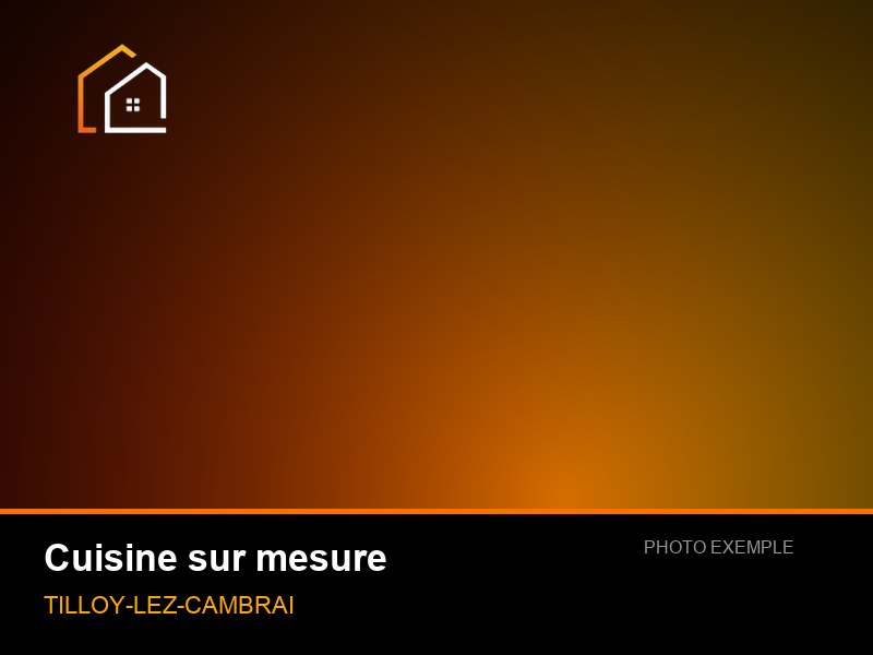 Cuisine équipée sur mesure — Cuisine à Tilloy-lez-Cambrai