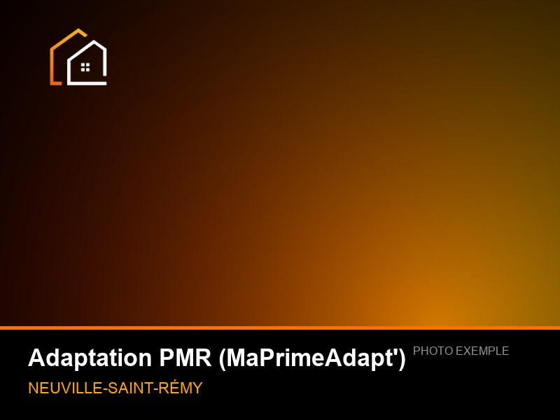 Adaptation du logement (MaPrimeAdapt') — Salle de bain à Neuville-Saint-Rémy